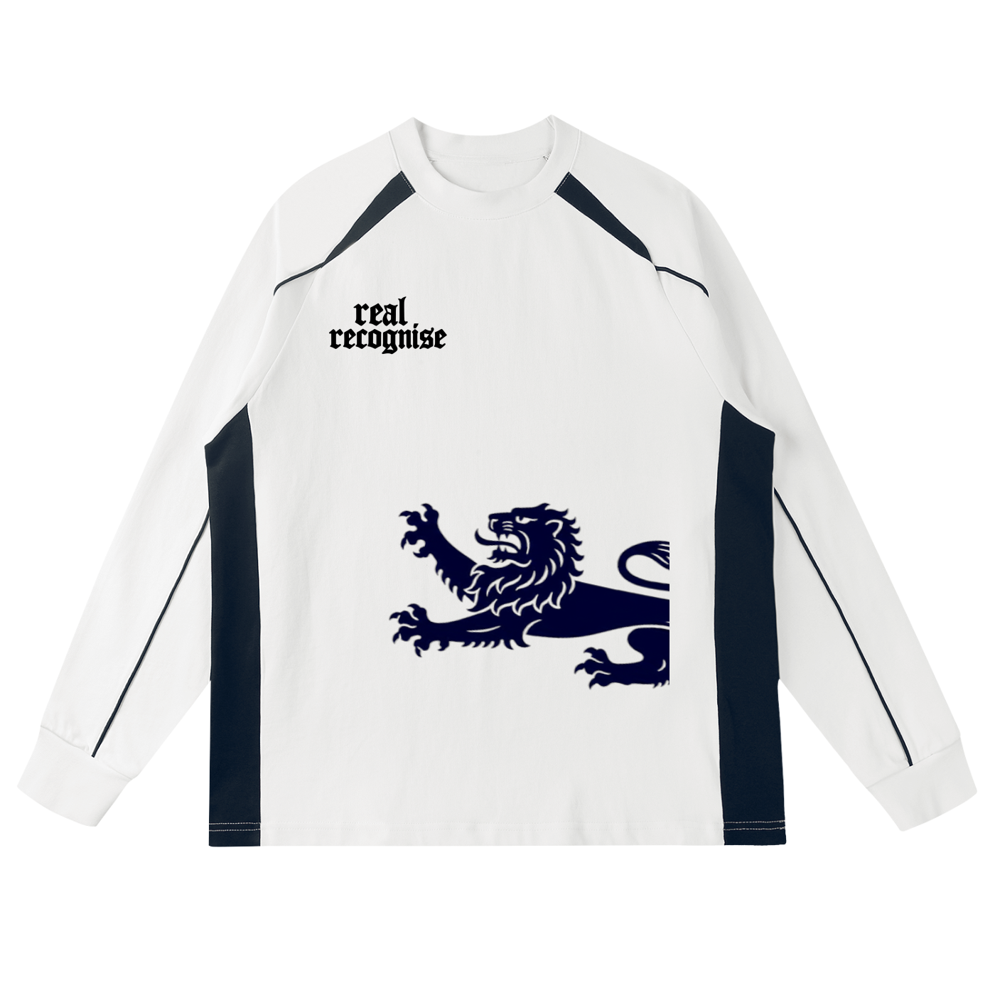 Contrast Panel Raglan Sweatshirt